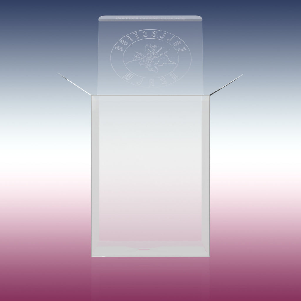 10-Pack Crystal Clear Vinyl Figure Protectors Compatible with 4-Inch Collectibles – Heavy-Duty Display Cases with 0.5mm Thickness for Water, Dust & UV Protection