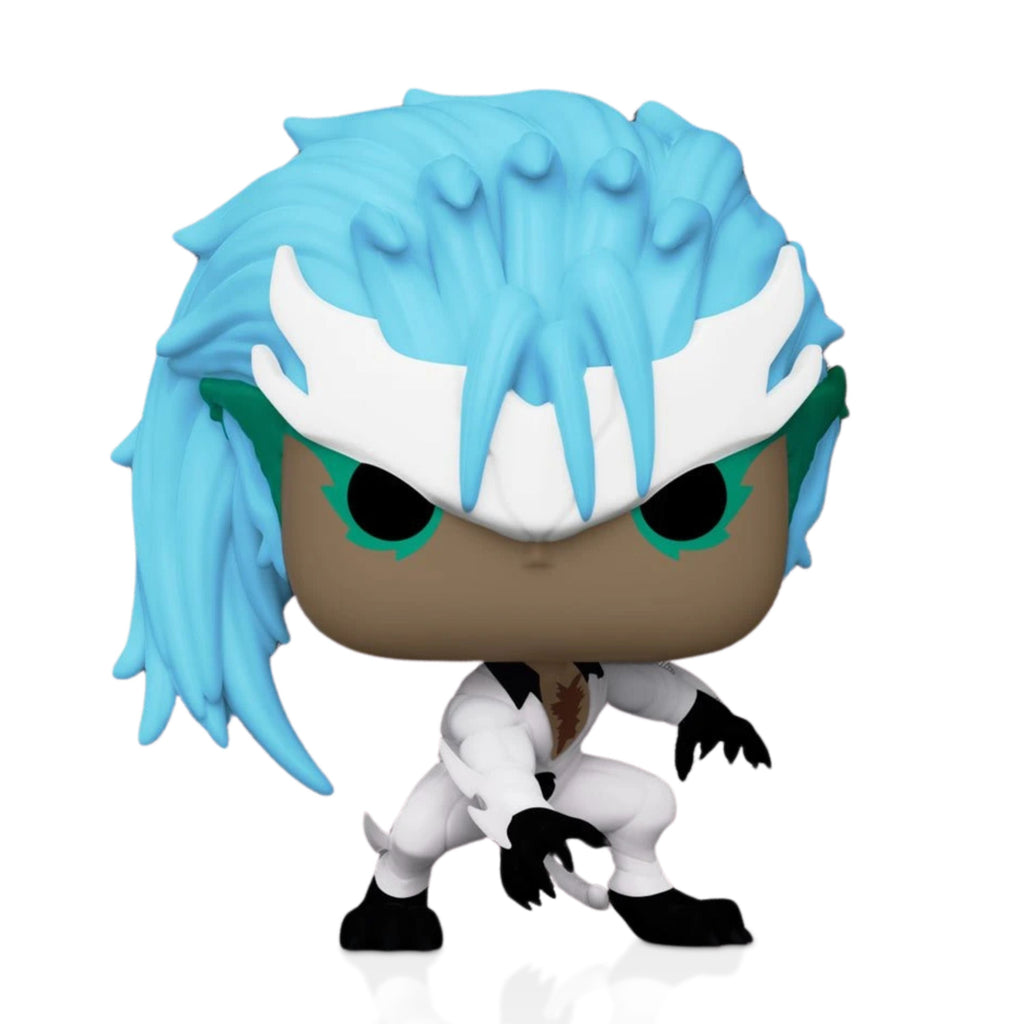 Grimmjow Jeagerjaques Funko Pop! Animation Bleach - Approx. 4" Collectible Glow CHASE Vinyl Figure #1820 with Display Box Protector Case