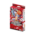 ONE PIECE Card Game Starter Deck ST-31 RED Monkey D. Luffy | Official Bandai Trading Card Game | 51-Card Ready-to-Play Deck with Leader Card, 10 DON!! Cards & Rules Index