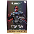 Magic: The Gathering - Star Trek Klingon Fury Collector Commander Deck (PRE-ORDER)