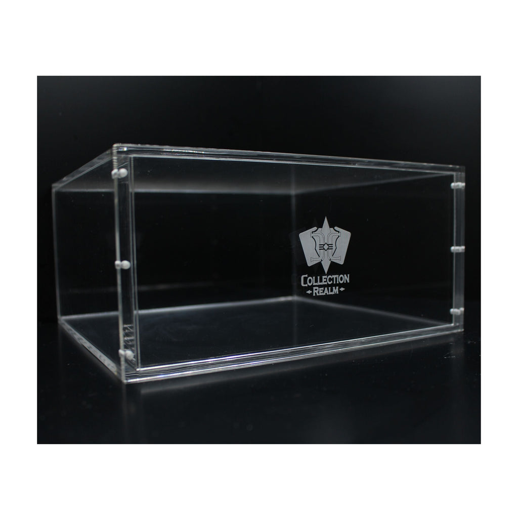 Pokémon Elite Trainer Box Acrylic Display Case – Stackable ETB Case Protector with Magnetic Lid, UV Protection, Compatible with Pokémon ETBs, 4-Pack
