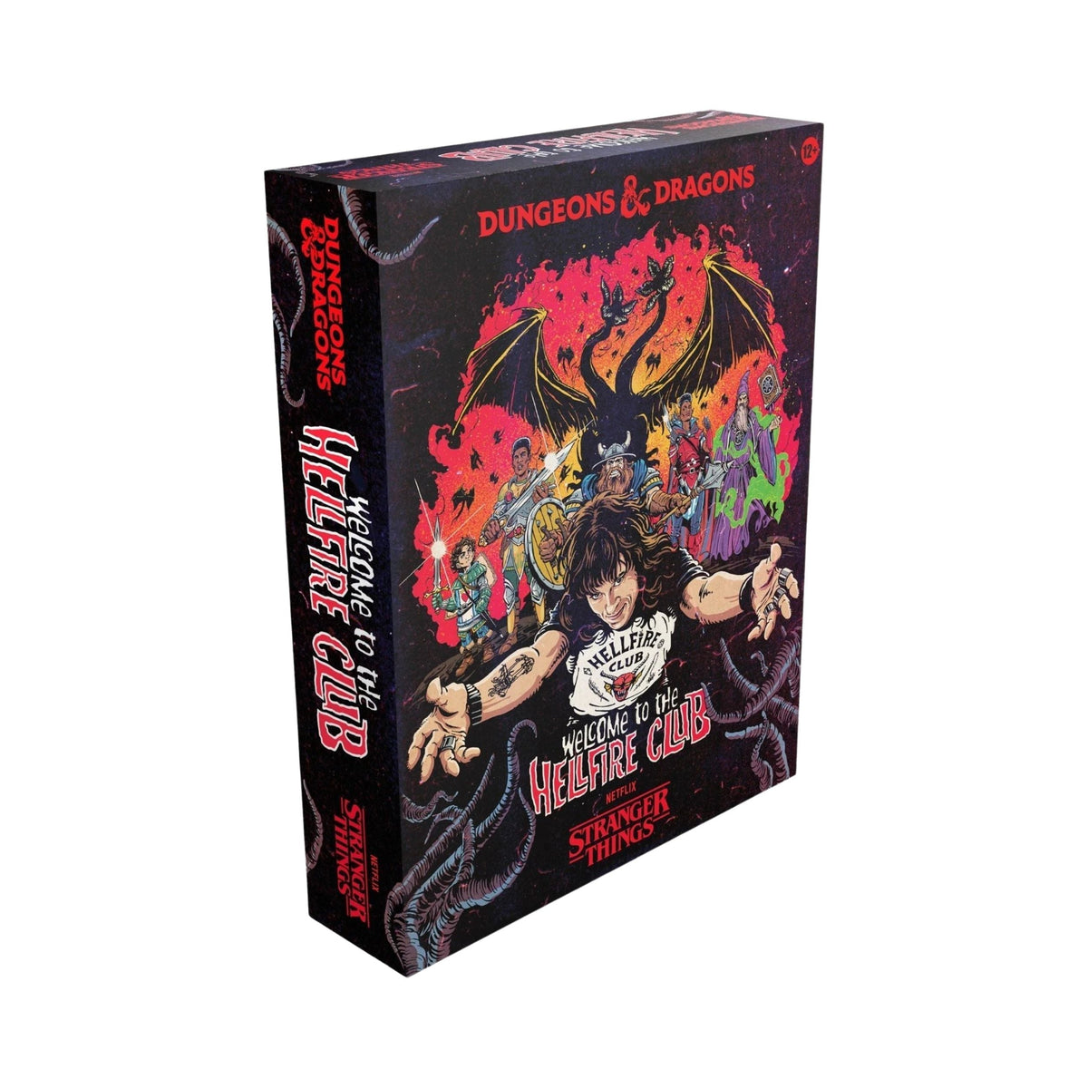Dungeons & Dragons Stranger Things Welcome to the Hellfire Club Adventure Game Board Game Set for DnD Books and Gaming