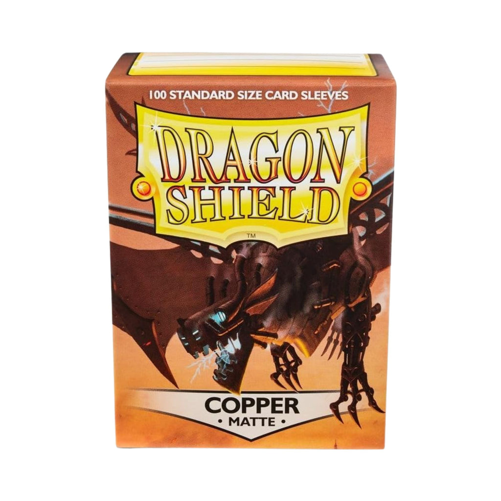 Dragon Shield Card Sleeves Copper Matte 100ct Durable TCG Sleeves for Card Games