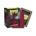 Dragon Shield Standard Matte Card Sleeves Blood Red 100 Count, Textured Protective Trading Card Sleeves for MTG, Pokémon, Lorcana, Flesh and Blood, Standard Size 63 x 88 mm