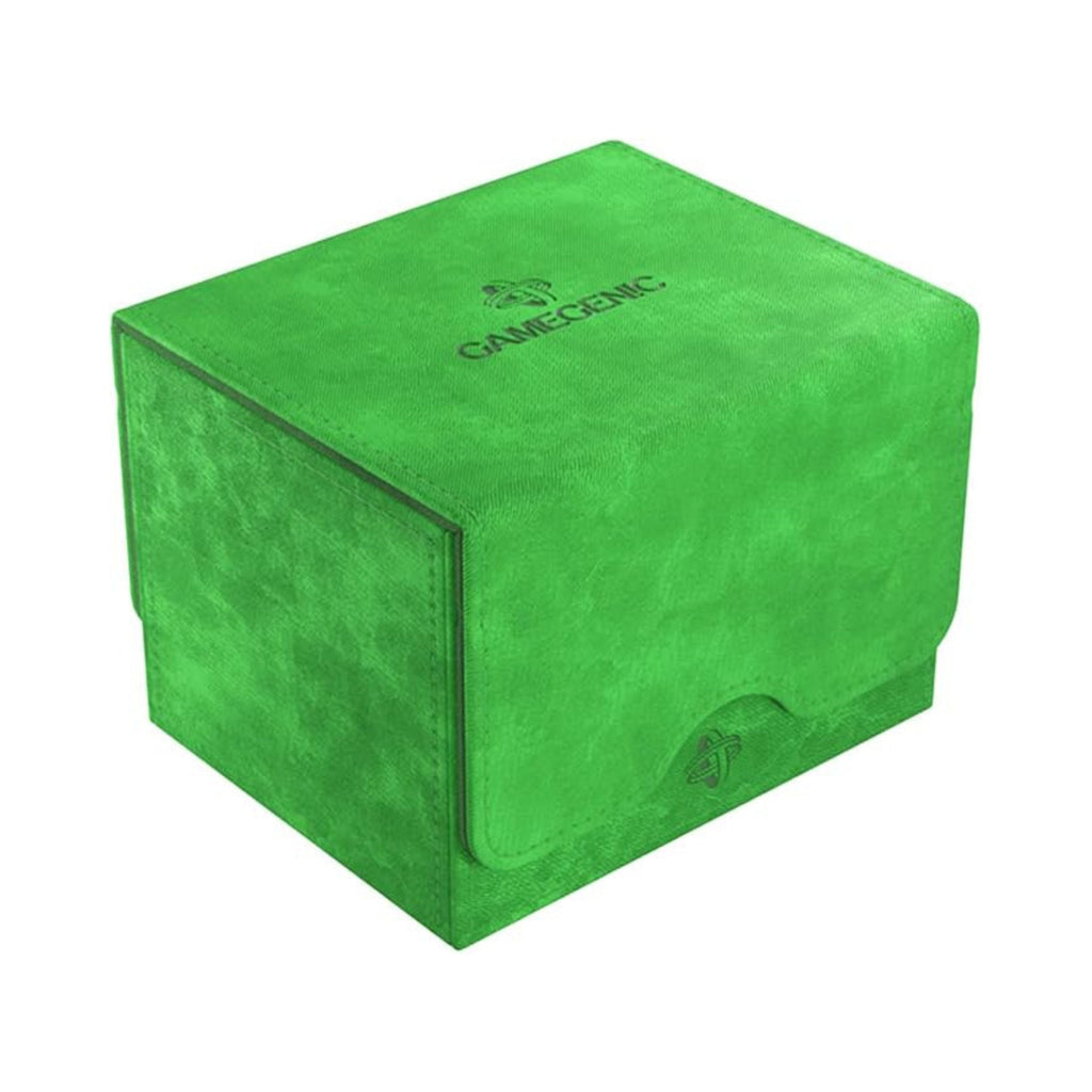 GameGenic Sidekick XL Deck Box 100 Plus Cards Green Trading Card Storage Case