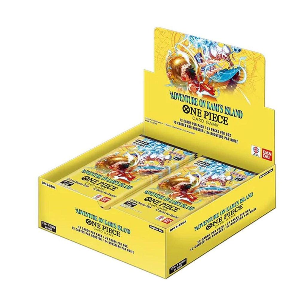 One Piece TCG OP-15 EB04 Adventure on Kamis Island Booster Box 24 Packs Trading Card Game