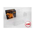Pokémon Elite Trainer Box Protective Vinyl Display Case – Soft Case 10-Pack for Booster Boxes, Dustproof, UV & Moisture Resistant