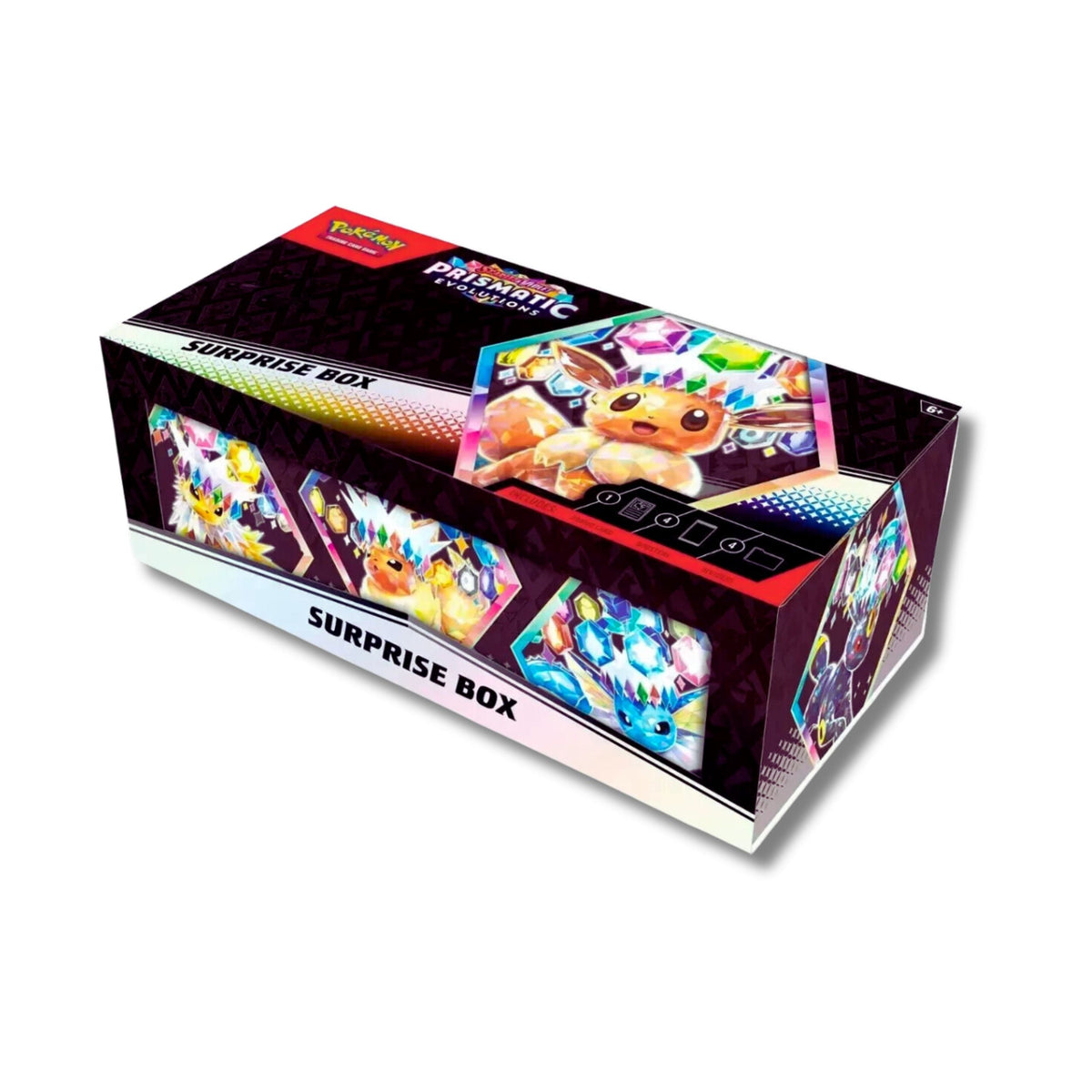 Pokémon Scarlet & Violet Prismatic Evolutions Surprise Box NEW Sealed