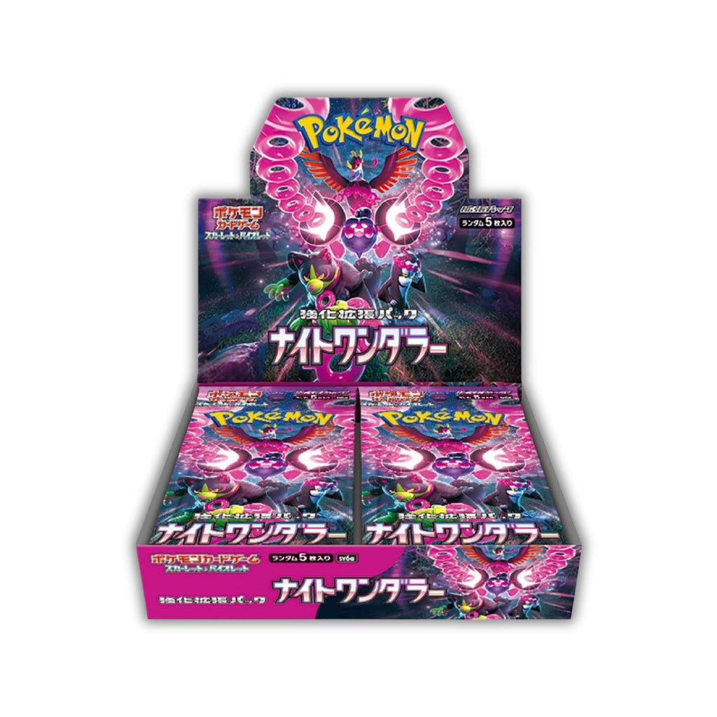 Pokemon TCG SV6a Night Wanderer Japanese Booster Box 30 Packs Trading Card Game