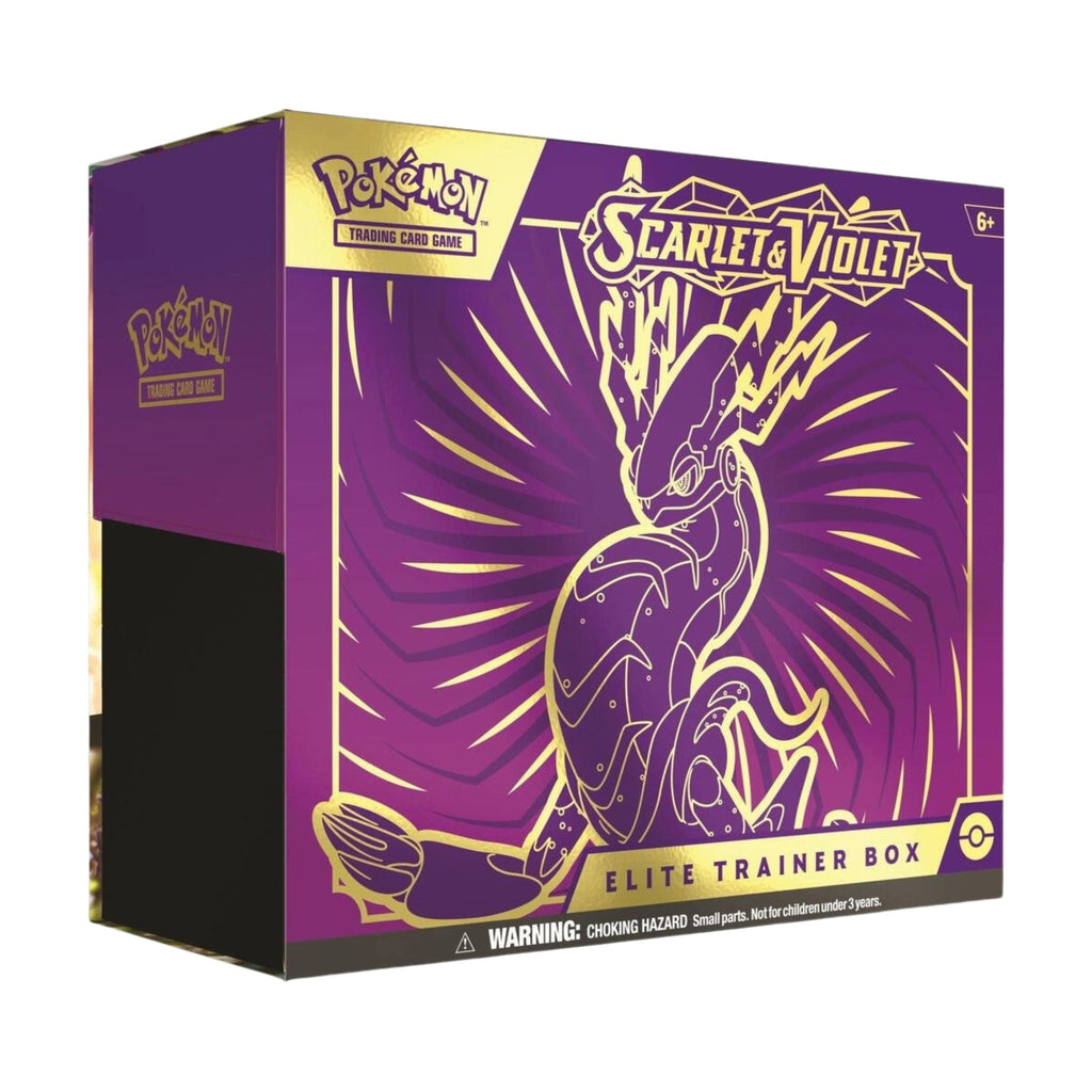 Pokemon TCG Scarlet and Violet Miraidon Elite Trainer Box ETB Sealed Card Game Set