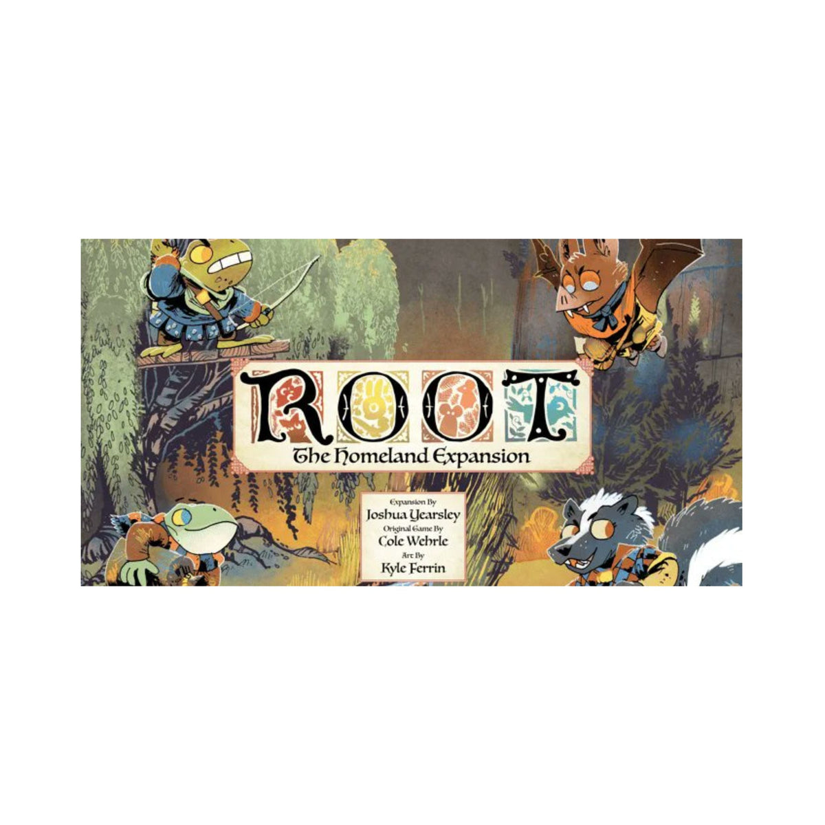 ROOT The Homeland Expansion Board Game Strategy Expansion for Woodland Tabletop Game