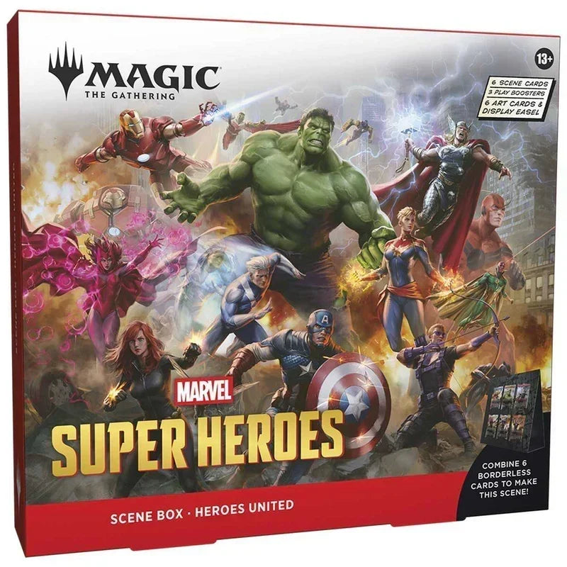 Magic: The Gathering Marvel Super Heroes Scene Box Set of 2