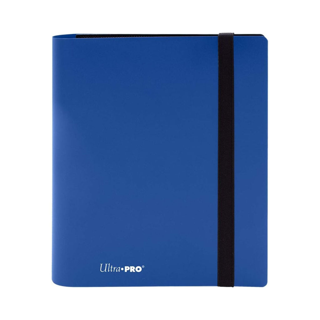 Ultra Pro PRO Binder 4-Pocket – Pacific Blue | Holds 160 Cards | Side-Loading Design | Archival-Safe & Acid-Free | Premium Trading Card Album