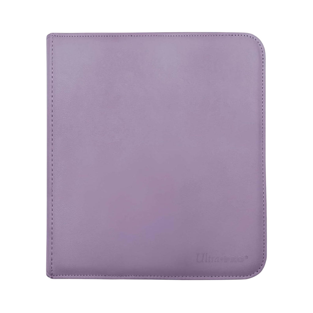 Ultra PRO 12-Pocket Zippered PRO Binder – Purple | Trading Card Collector’s Album | Holds Up to 480 Standard Cards | Side-Loading, Acid-Free, Non-PVC Pages