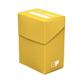 Ultra Pro Deck Box Yellow – 80+ Card Storage for Pokemon TCG and MTG