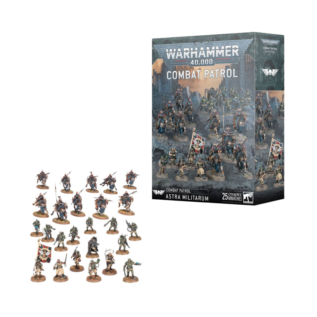Warhammer 40,000 Combat Patrol Astra Militarum - 25 Citadel Miniatures
