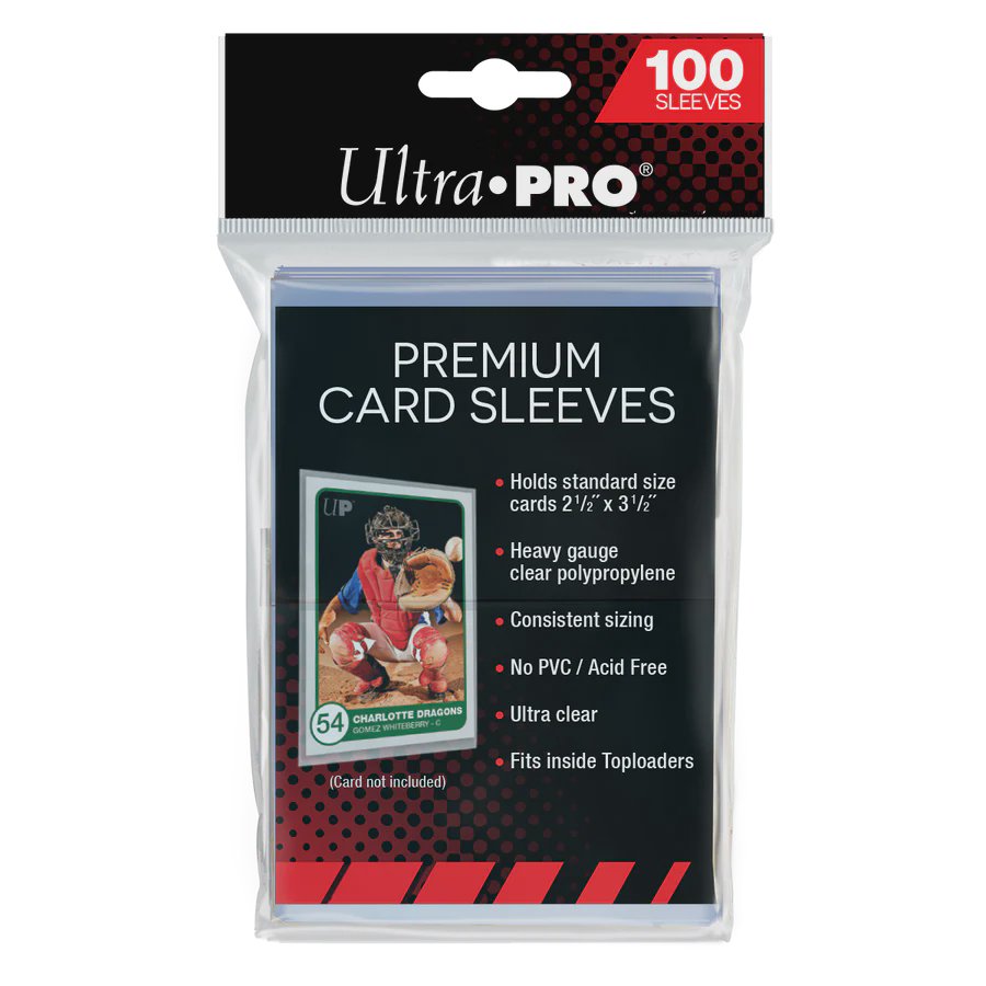 Ultra Pro Premium Card Sleeves 100 Sleeves Trading Card Protective Accessories