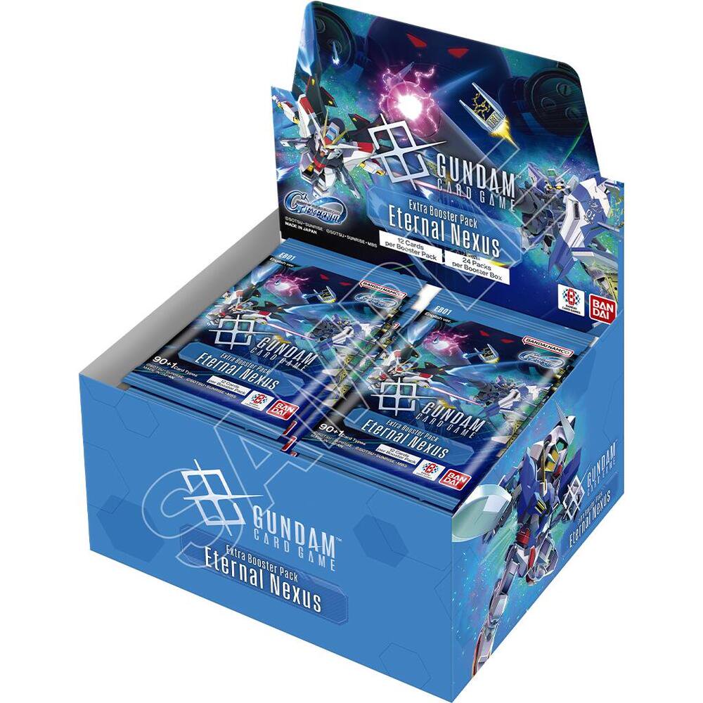 Gundam Card Game EB01 Eternal Nexus Booster Box Collectible Trading Cards Sealed Display