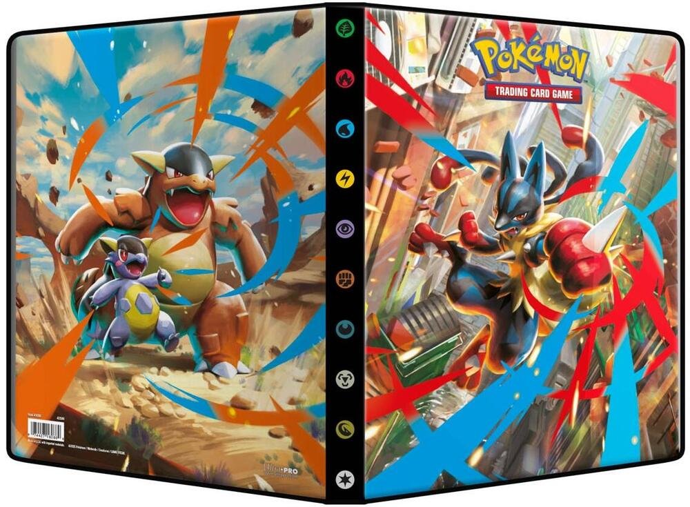 Ultra Pro Pokémon 9 Pocket Portfolio Binder Mega Evolution Storage Album - Holds 252 Cards