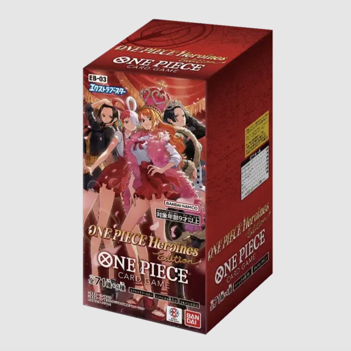One Piece TCG EB03 Heroines Japanese Booster Box | Collectible One Piece Trading Card Game