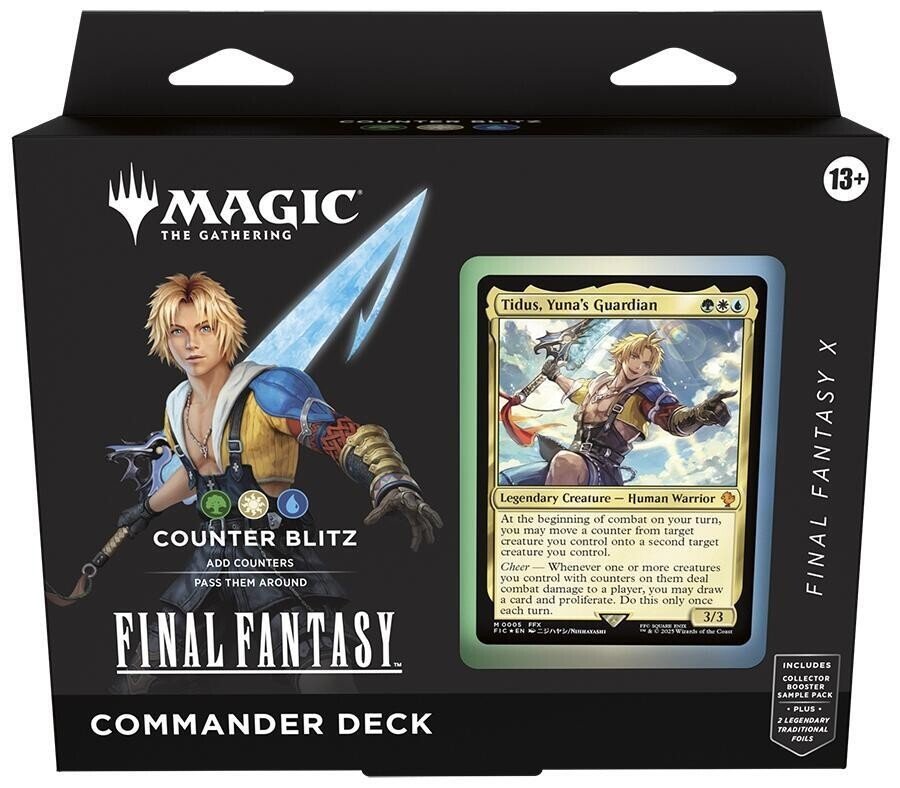 Magic : The Gathering TCG - Commander Deck - Final Fantasy X Counter Blitz