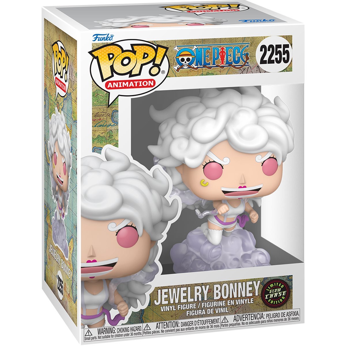 Funko Pop! One Piece Jewelry Bonney Glow Chase Vinyl Figure #2255 - Collectible Toy Figure, Vinyl Bobblehead, Action Figure Toys, Adult Action Figures, Figures Collectibles