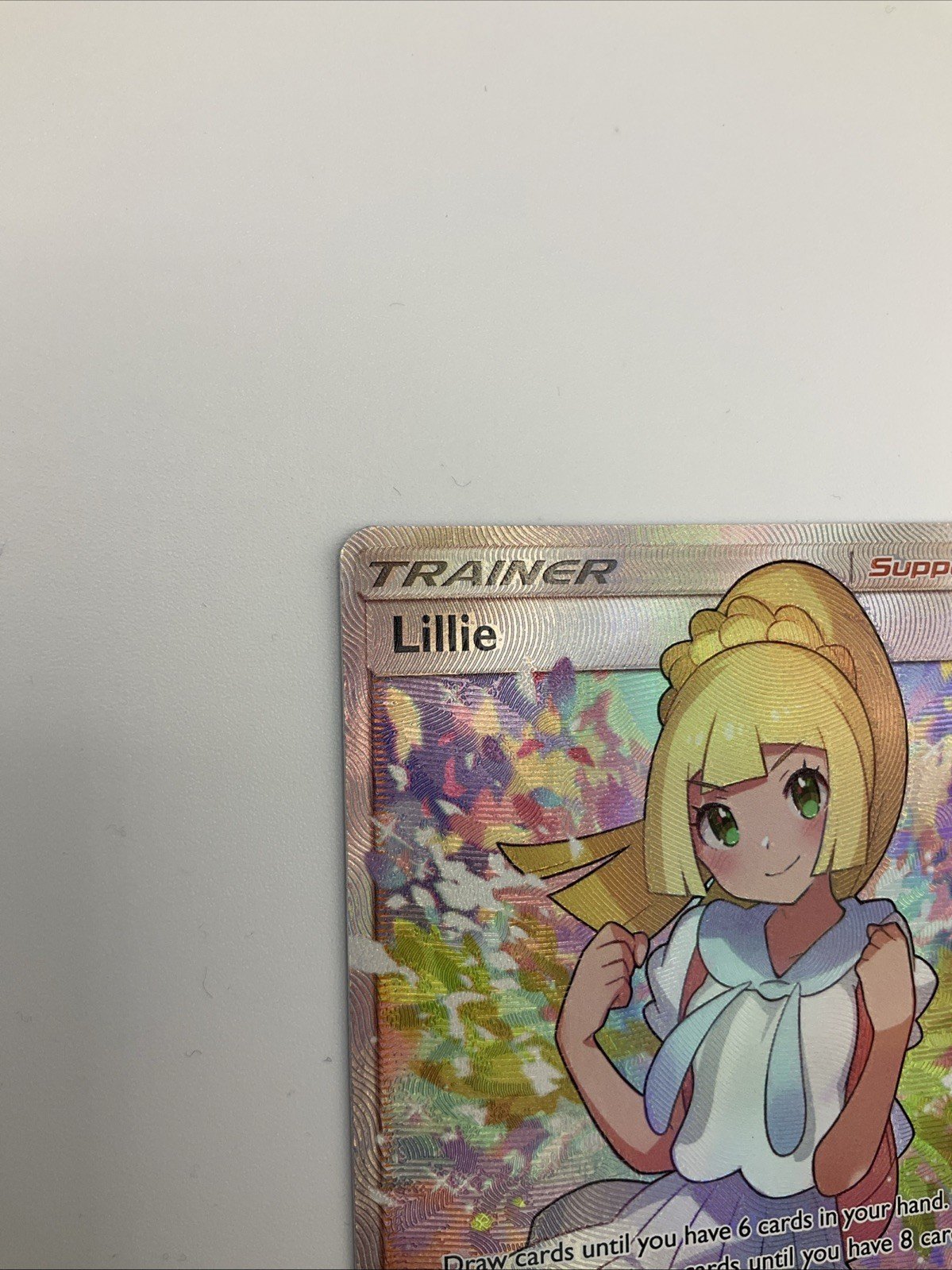 Pokémon Lillie Trainer 151/156 2018 TCG Ultra Prism Full Art Near Mint!