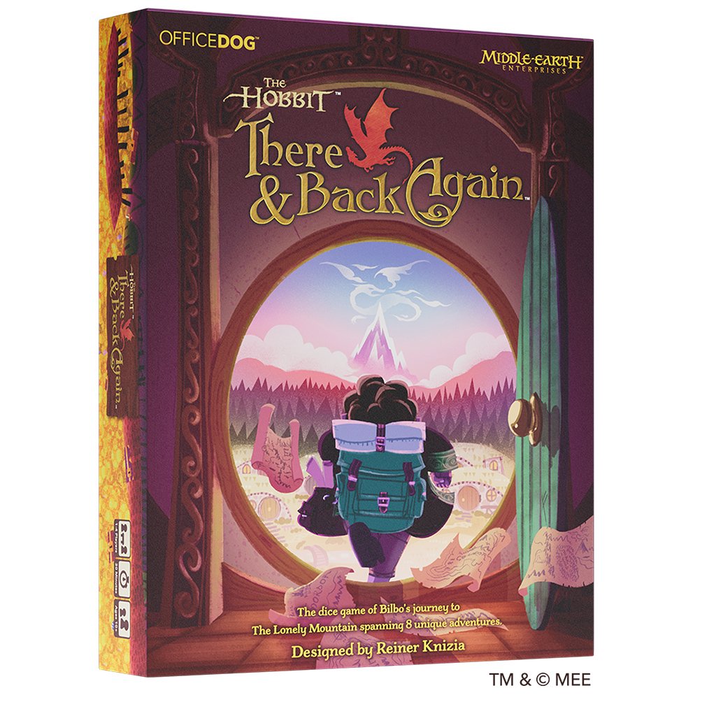 The Hobbit There and Back Again Board Game