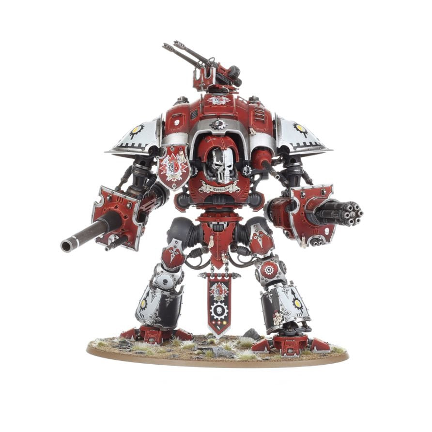 Warhammer 40K Imperial Knights Knight Questoris Model Kit – Multipart Plastic War Machine Figure with 6 Build Configurations for Warhammer 40,000 Armies