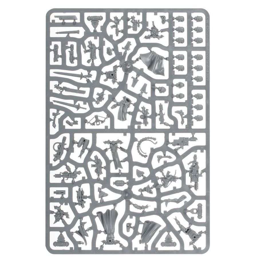 Warhammer 40K Adepta Sororitas Battle Sisters Squad Miniatures Set, Builds 10 Battle Sisters or Dominion Squad, Citadel Plastic Models with Custom Weapons & Transfer Sheet