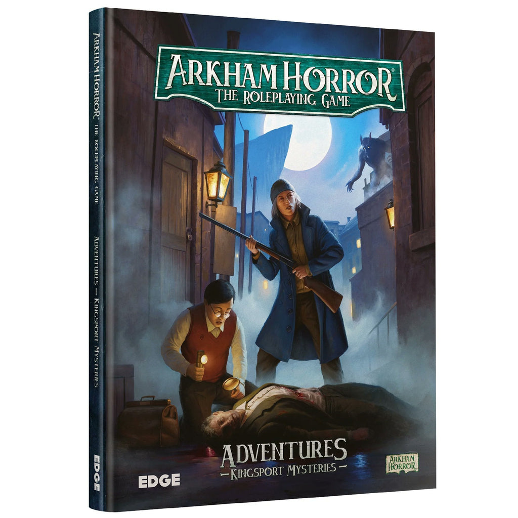 Arkham Horror RPG Adventures Kingsport Mysteries Tabletop Roleplaying Game Adventure Guide