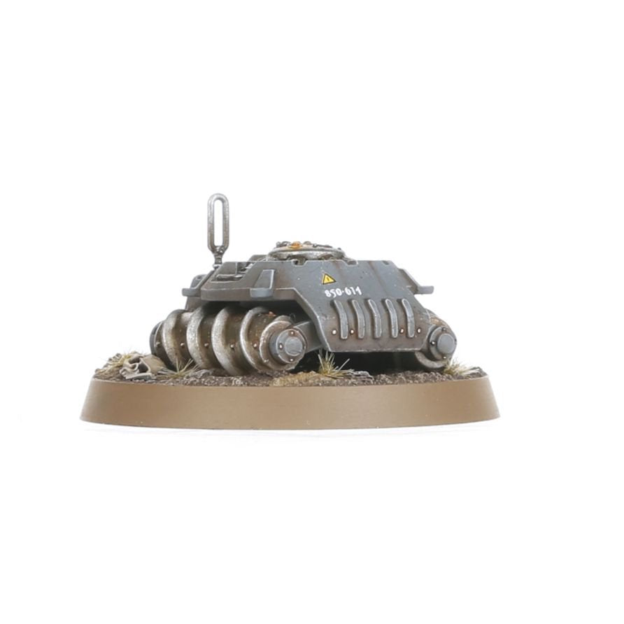 Warhammer 40,000 Astra Militarum Death Korps of Krieg Combat Engineers Set – 5+1 Plastic Miniatures Kit with Customisable Weapons, Remote Mine, Transfer Sheet, Citadel Bases