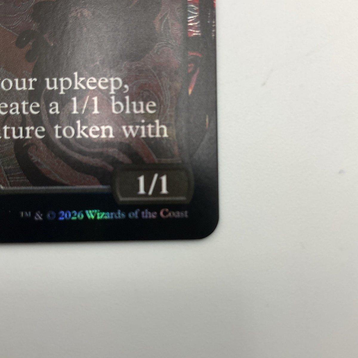 Magic: Bitterbloom Bearer Serial Numbered Foil Card 104/500 2026 NEAR MINT