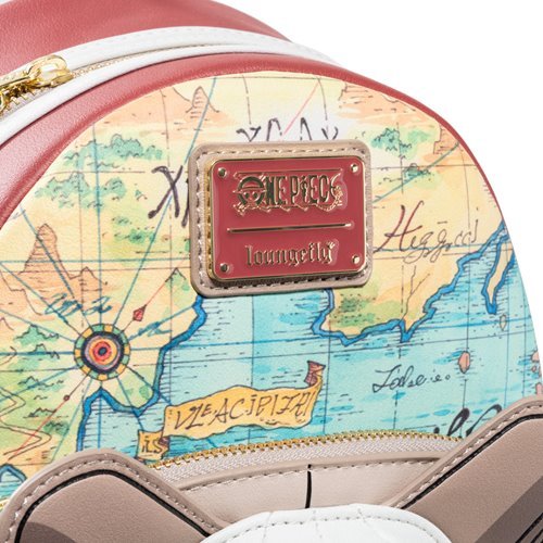Loungefly One Piece Going Merry Ship Mini-Backpack Entertainment Earth Exclusive Limited Edition 10x9x5"