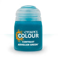 Warhammer Citadel Contrast: Akhelian Green Paint Bottle 18ml