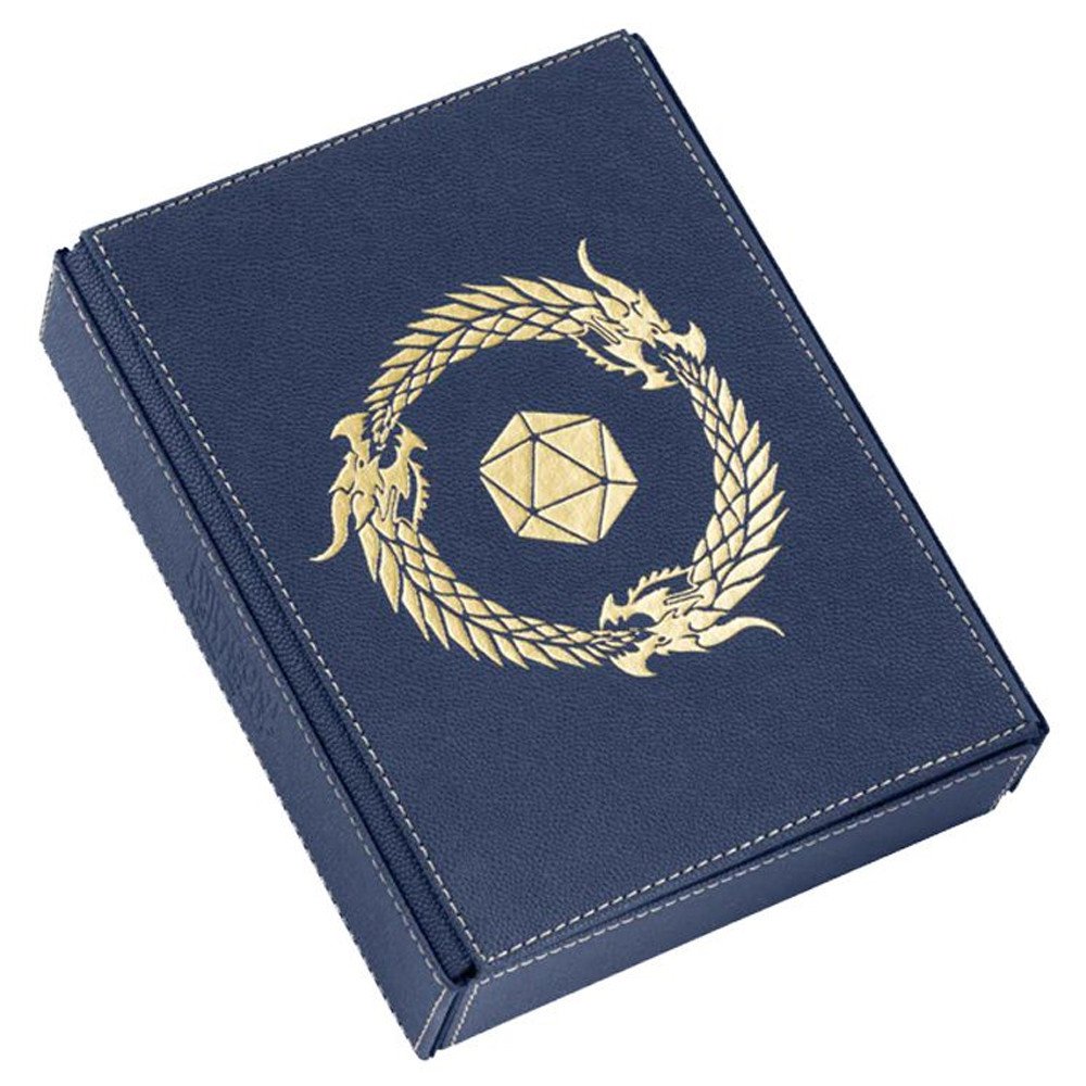 Dragon Shield Roleplaying Dice Companion – Midnight Blue RPG Dice Storage & Tray
