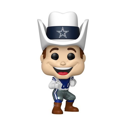 Rowdy #314 Funko Pop! Football NFL Mascots Cowboys - Approx. 5 1/4" Collectible Vinyl Figure Bundled with Display Box Protector Case