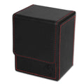 BCW Deck Case LX Black Magnetic Card Storage Deck Box Standard Size