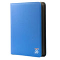 Zion Cases Diamond Toploader Binder Royal Blue 9 Pocket Trading Card Album