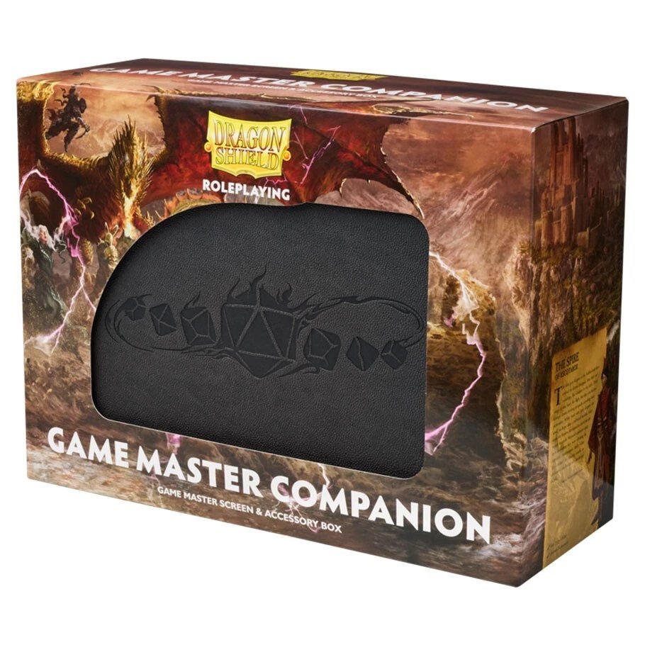 Dragon Shield Role Playing Game Master Companion Iron Grey - Game Master Screen and Accessory Box