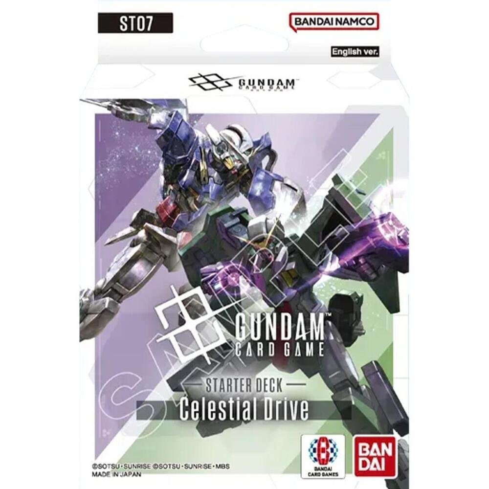 Gundam TCG Starter Deck 07 Celestial Drive ST07 Card Game Deck