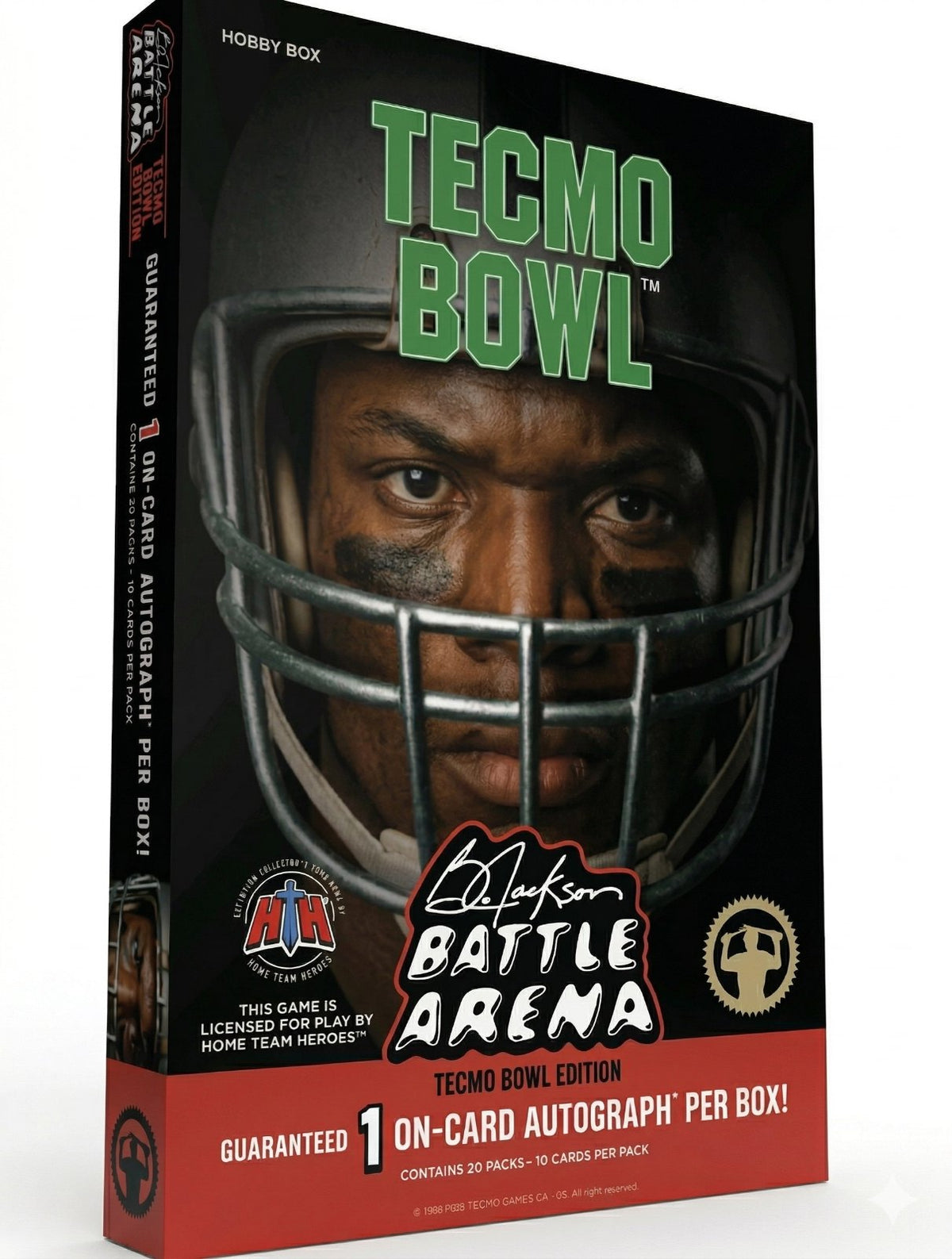 2026 Battle Arena TECMO BOWL Edition Hobby Box - BO JACKSON 1/1 GOLD