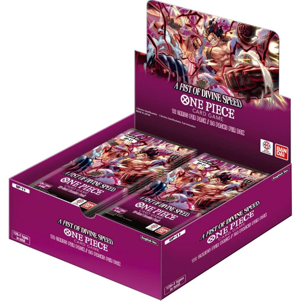One Piece TCG OP-11 A Fist of Divine Speed Booster Box - English Version
