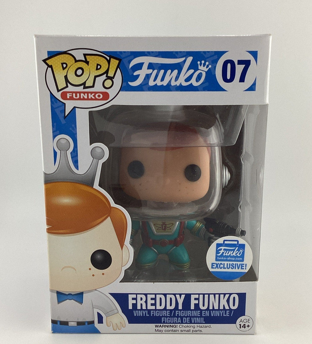 Funko Pop! Vinyl: Funko Shop Exclusive - Freddy Funko with Ray Gun #07
