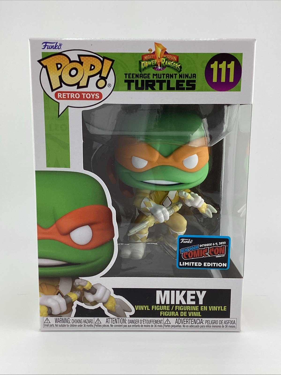 Funko Pop! Vinyl: Teenage Mutant Ninja Turtles - Mikey - New York Comic Con #111