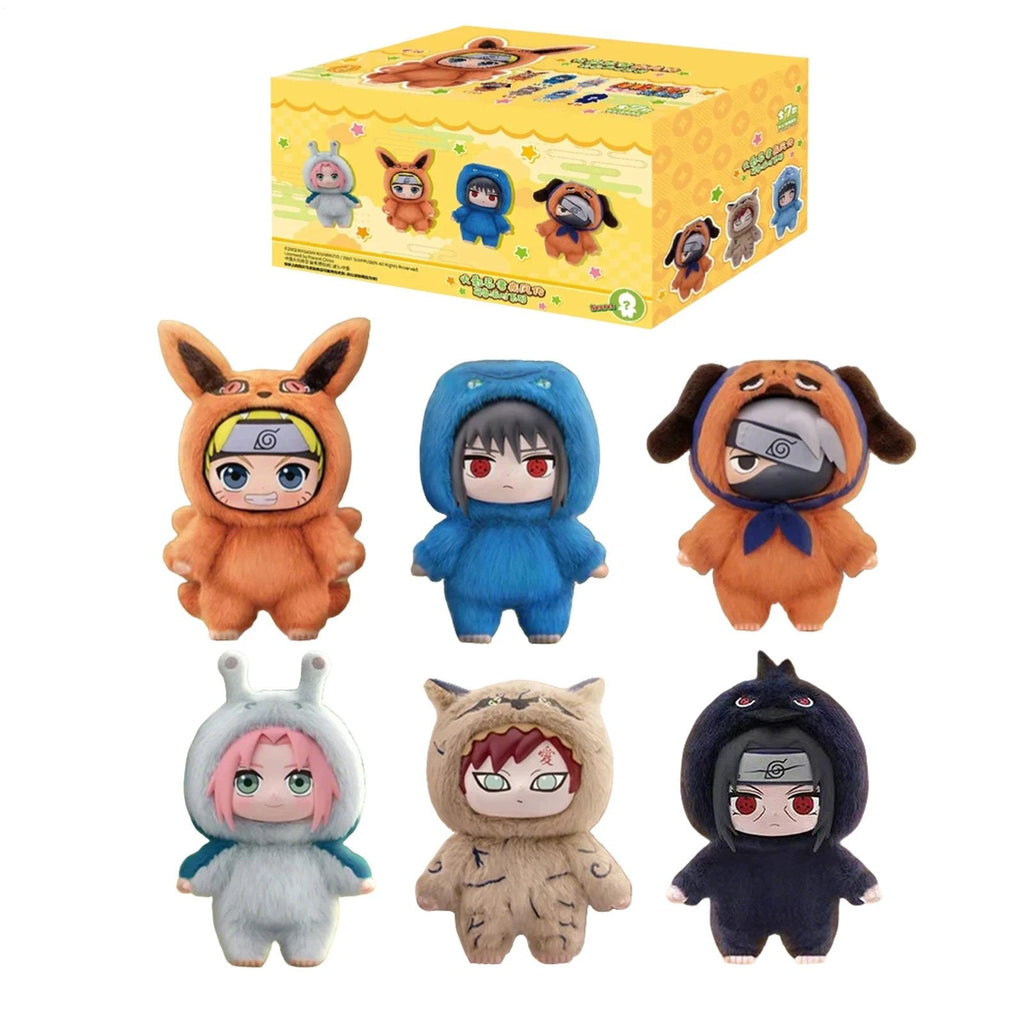 Miniso Top Toy Naruto Beast Party Series Plush - Single Blind Box
