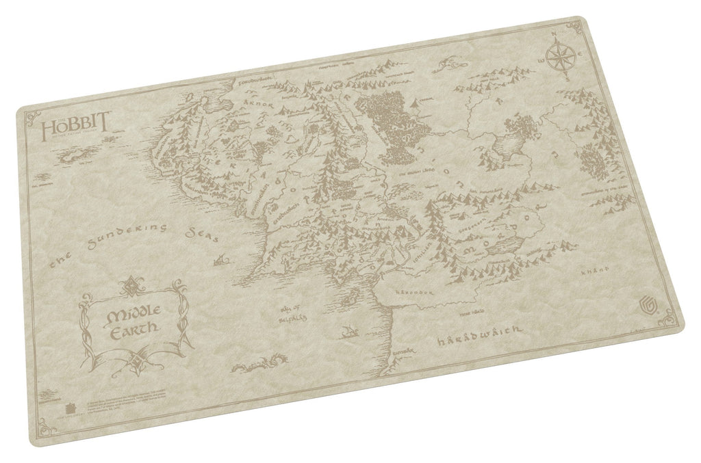 Ultimate Guard Sophoskin Playmat The Hobbit Middle-Earth Map Officially Licensed TCG Playmat Non-Slip Gaming Mat for Trading Card Games Desk Protection (PRE-ORDER)