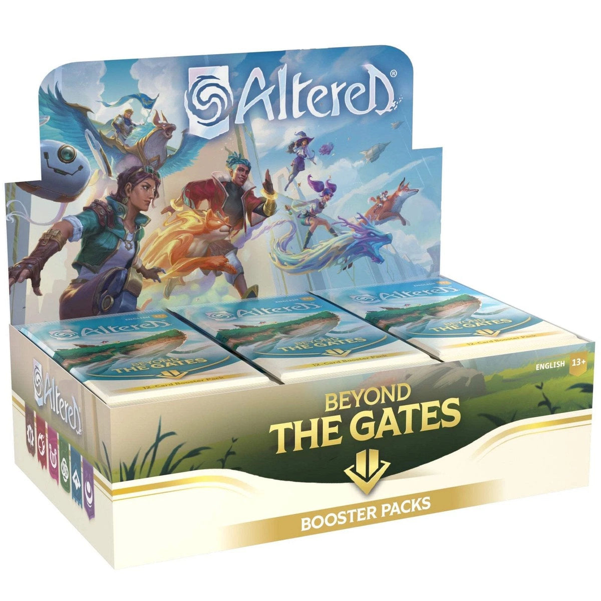 Altered TCG: Beyond the Gates Booster Box – Collector Booster with Trading Cards, Booster Pack Set for Card Game Fans, Card Deck Expansion, Collectibles, Card Display, and TCG Enthusiasts