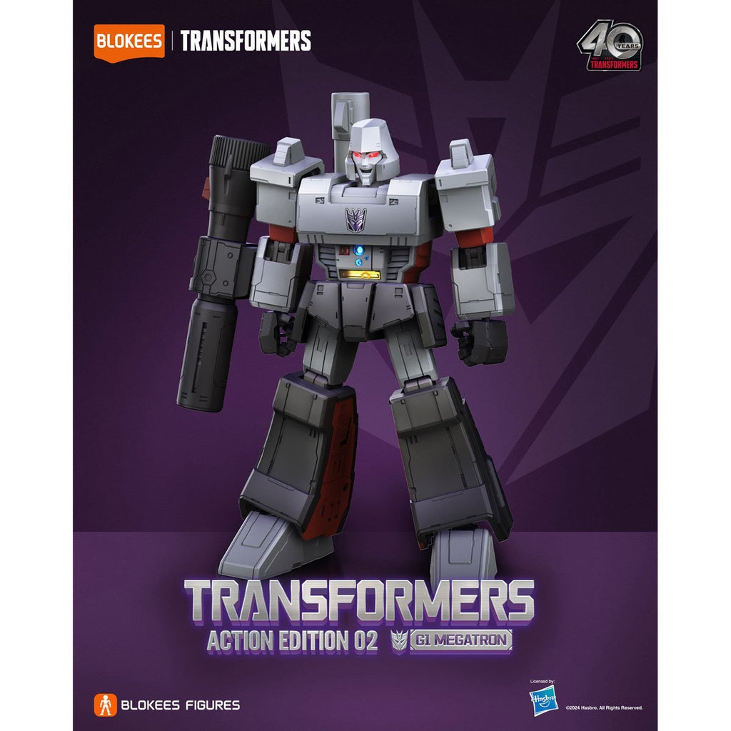 Blokees Transformers Shining Version 1 Roll Out G1 Megatron Light Up