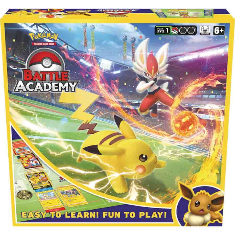 Pokemon TCG Battle Academy 2022 Box with Multiple Decks and Game Board